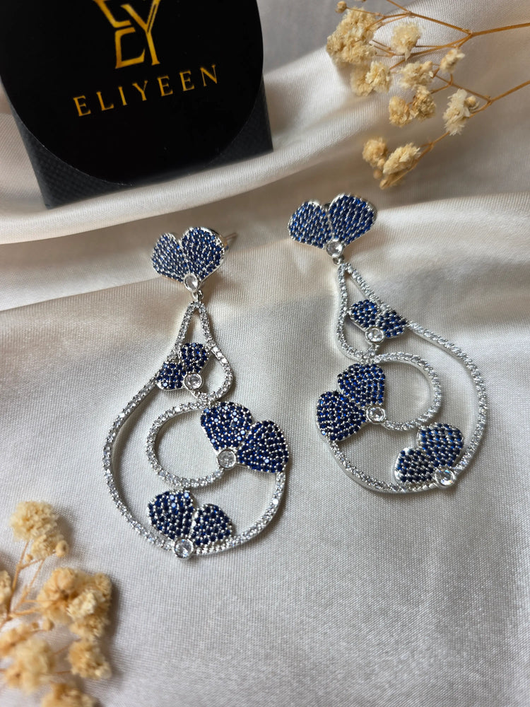 Rania - Blue Sapphires Earrings