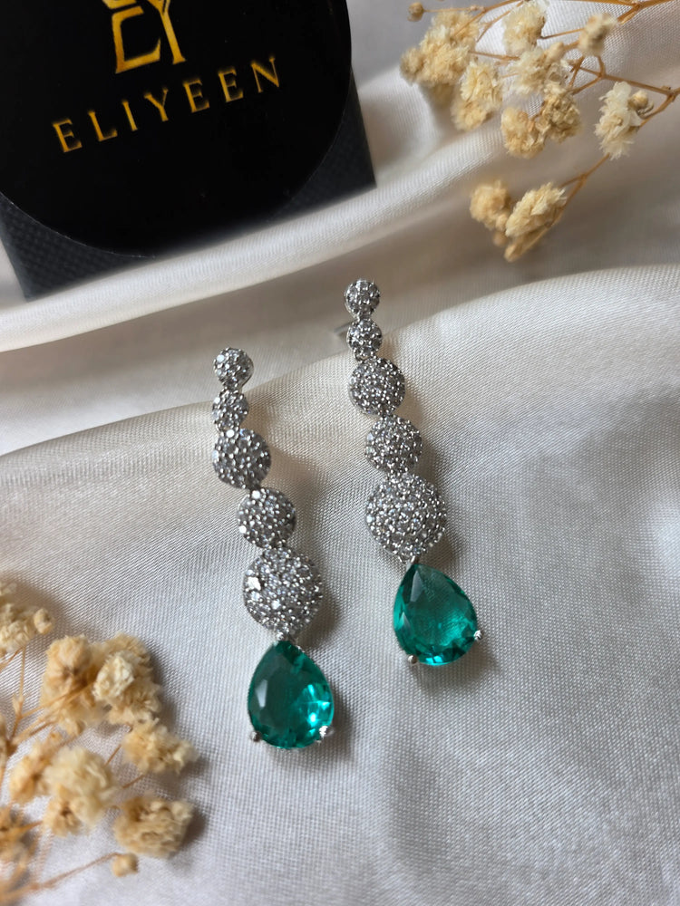 Eliza - Elegant Cubic Zirconia Earrings