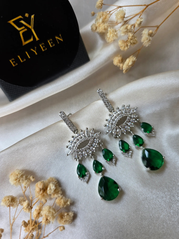 Nylah - Dazzling Cubic Zirconia Earrings