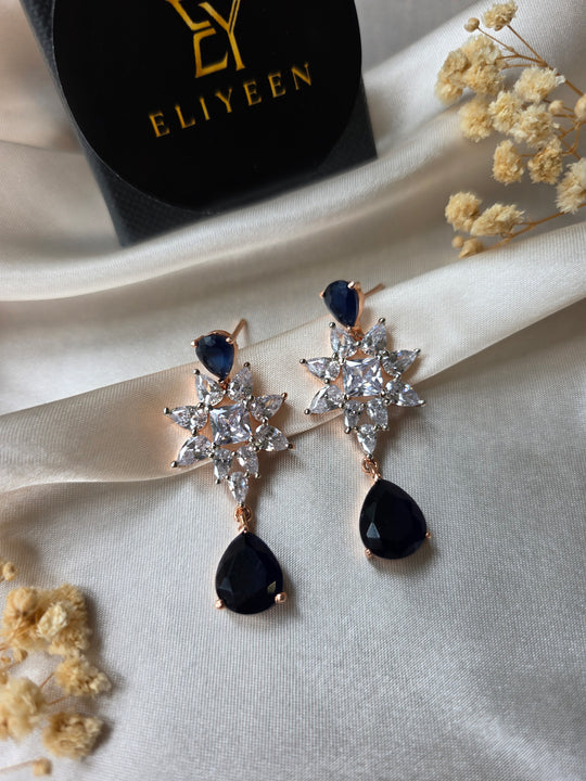 Aurelia - Blue Sapphire Earrings