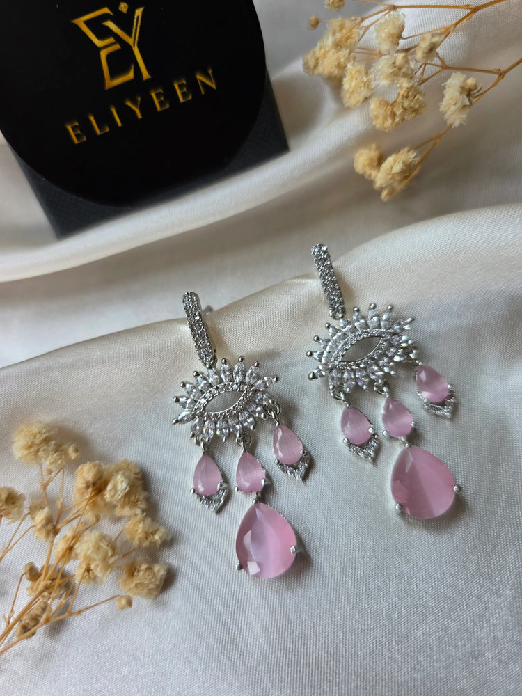 Nylah - Dazzling Cubic Zirconia Earrings