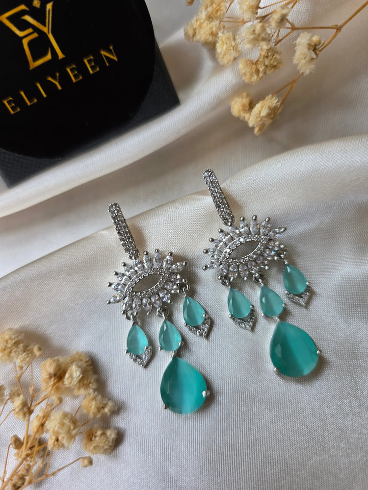 Nylah - Dazzling Cubic Zirconia Earrings