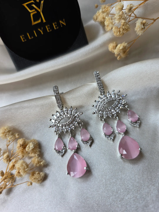 Nylah - Dazzling Cubic Zirconia Earrings