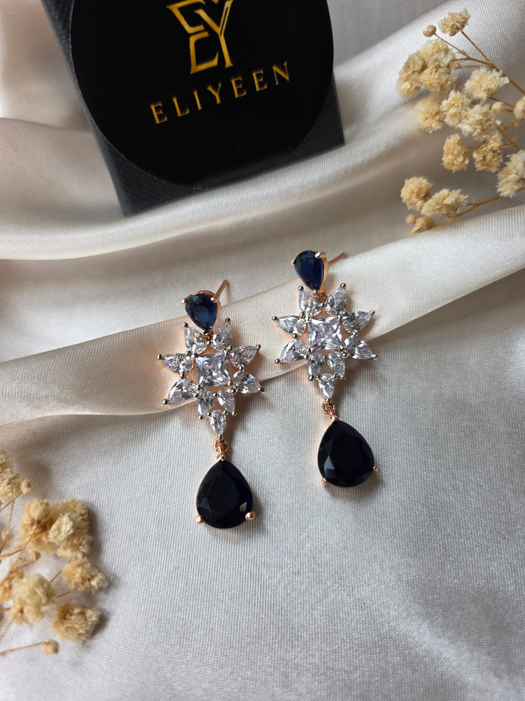 Aurelia - Blue Sapphire Earrings