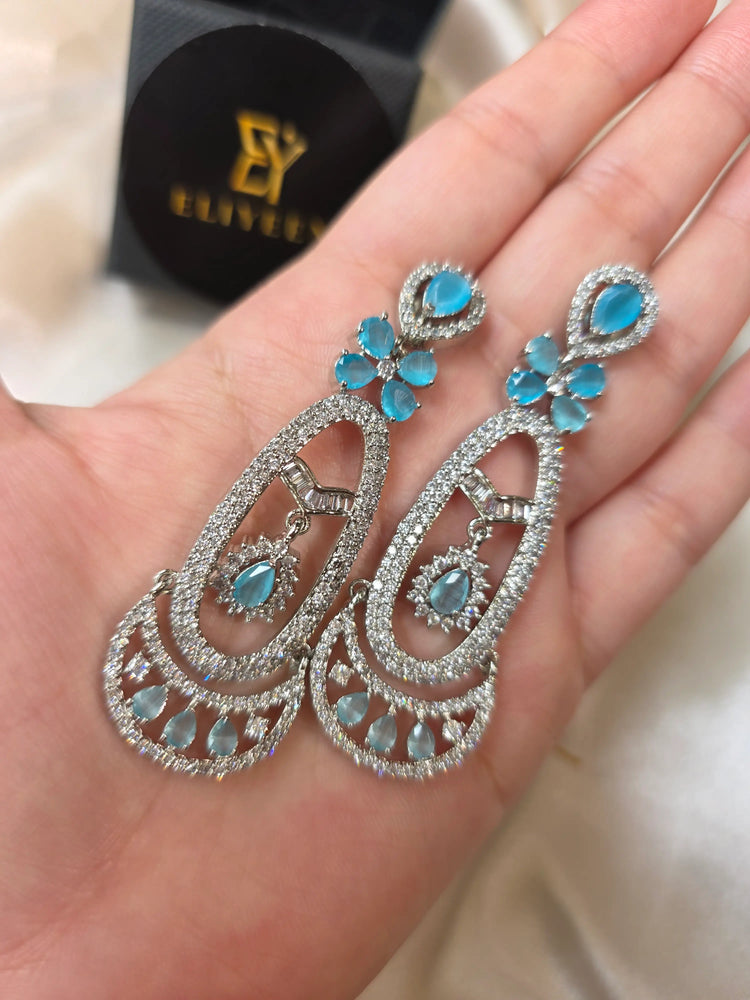 Aiza - Timeless Cubic Zirconia Earrings