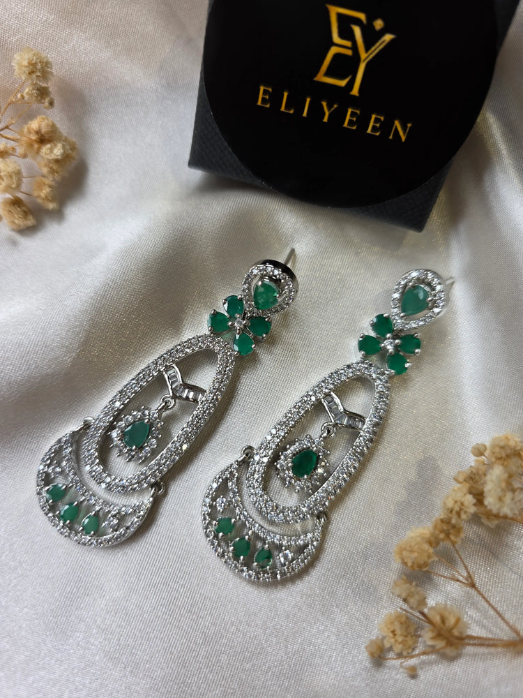 Aiza - Timeless Cubic Zirconia Earrings