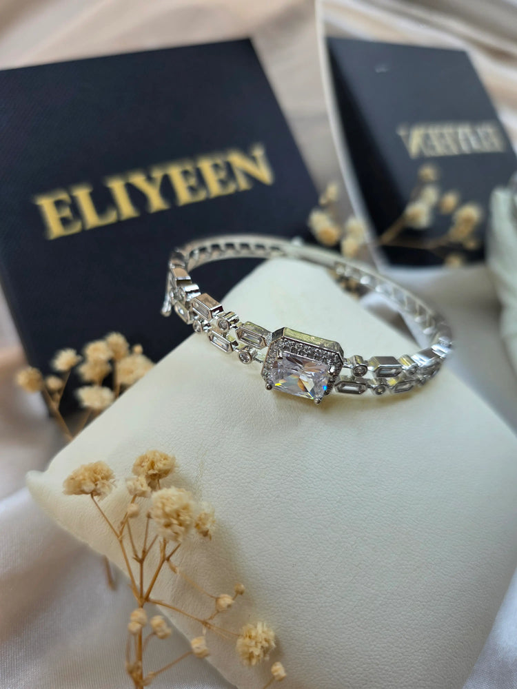 Alina - Stunning CZ Openable Bangle